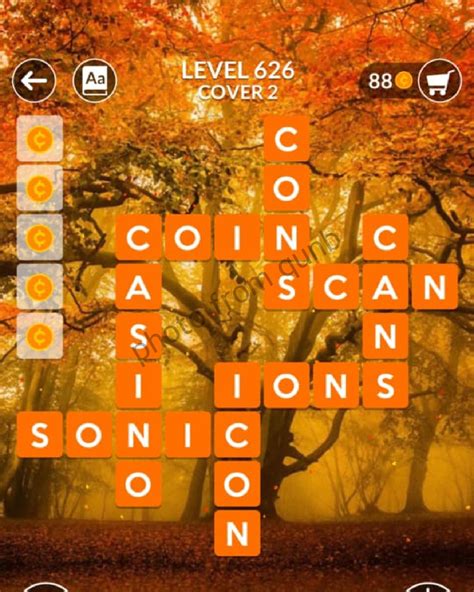 wordscapes level 646|Wordscapes Level 626, Cover 2.